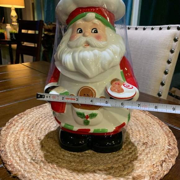 Santa Clause Baker Cookie Jar - Picture 3 of 4